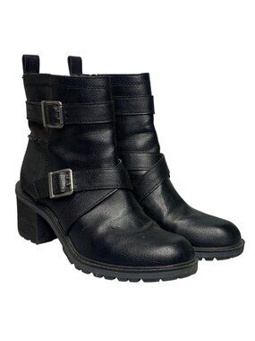 Zodiac Moto Boots Size 9.5 Black